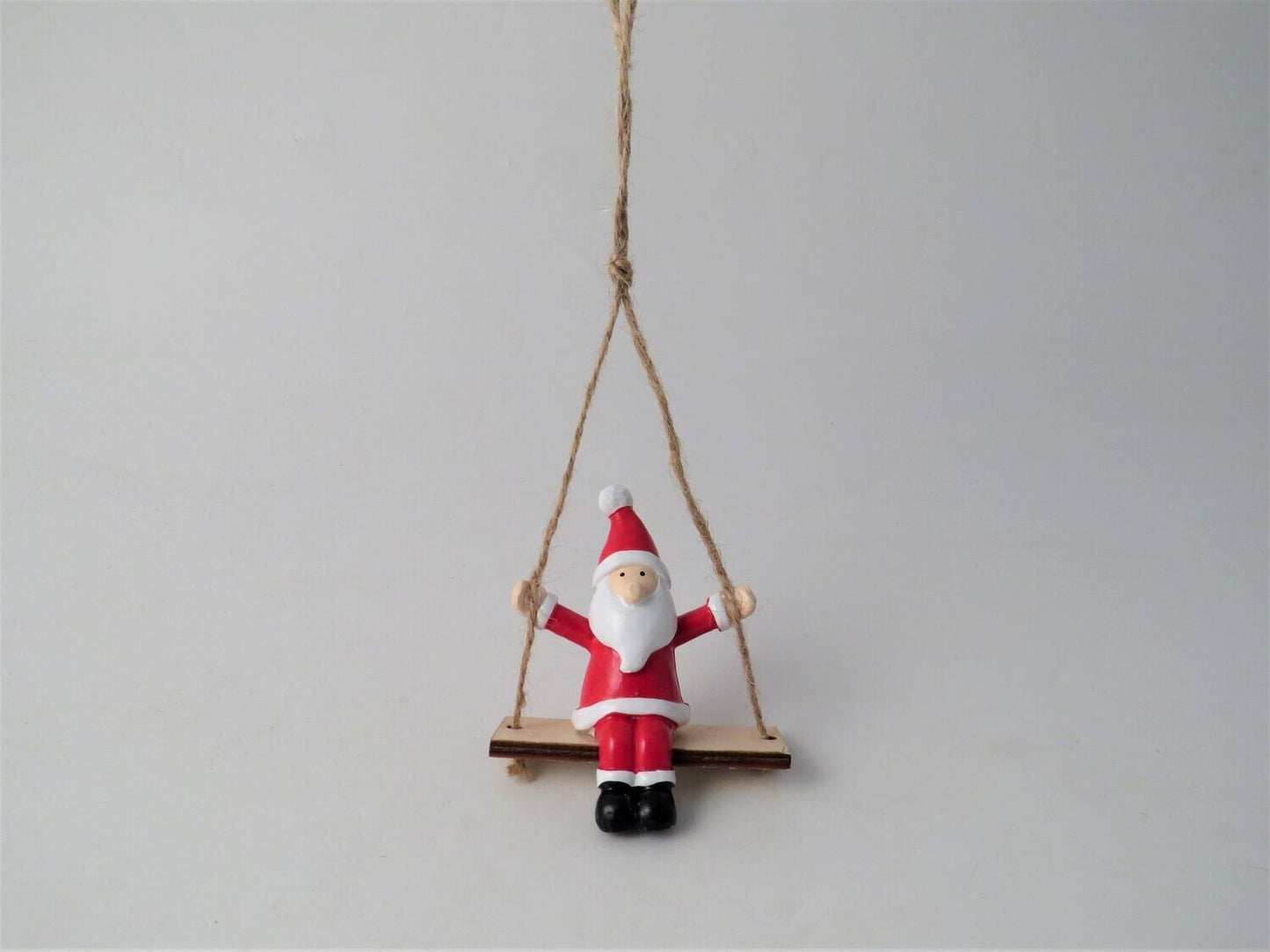 Santa on Swing Christmas Decoration