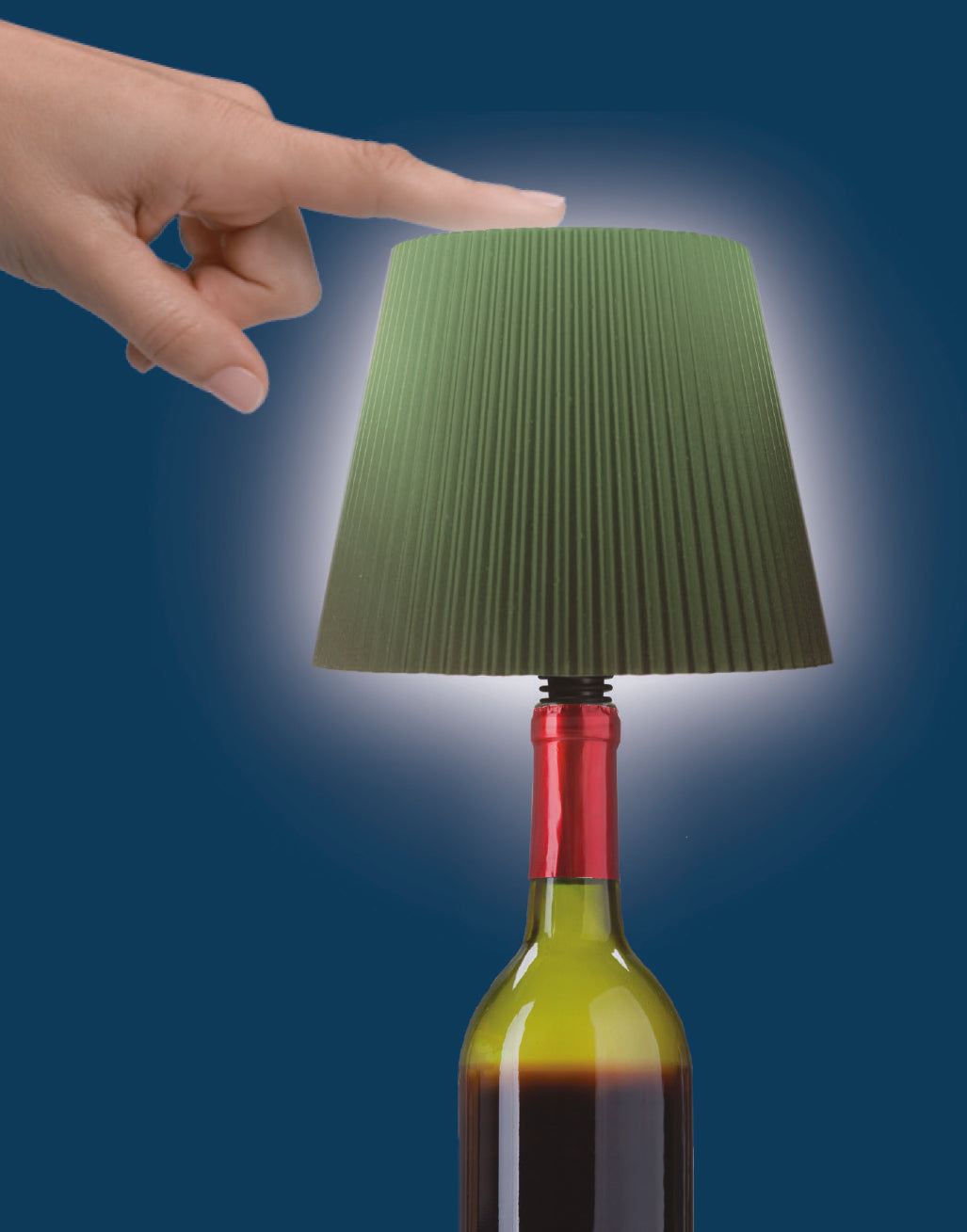 Wireless LED Wine Stopper Bottle Lamp