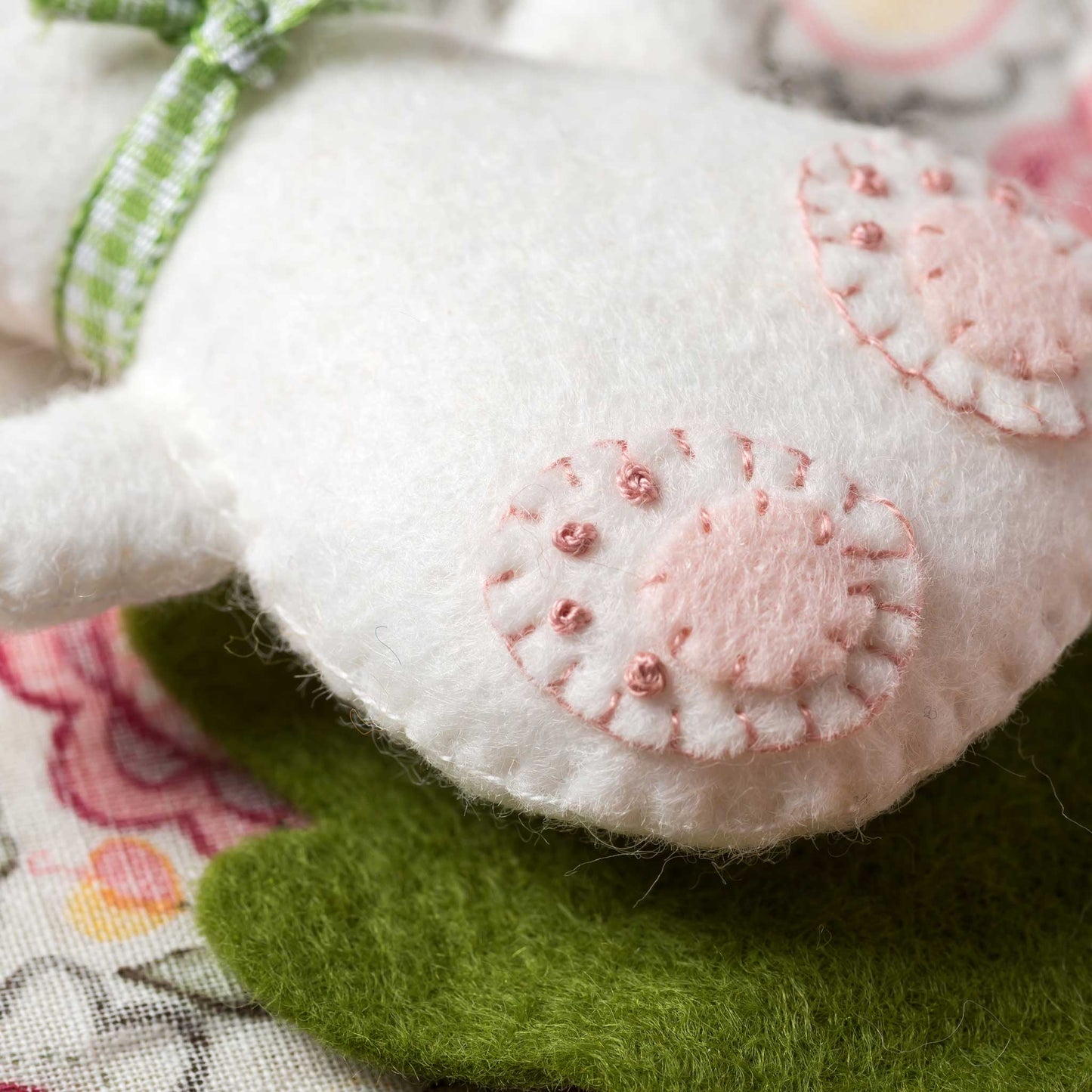 Corinne Lapierre Bunny in Carrot Felt Craft Mini Kit