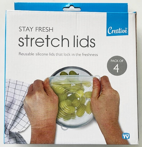 Stretch food lids