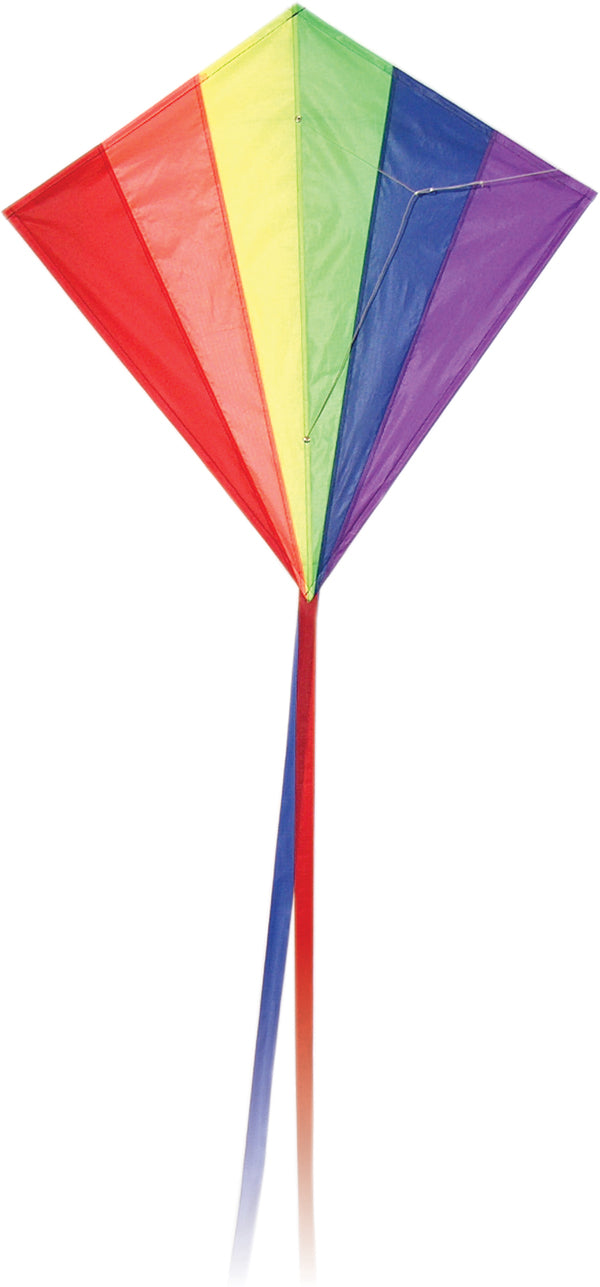 Diamond Rainbow - Single Line Kite