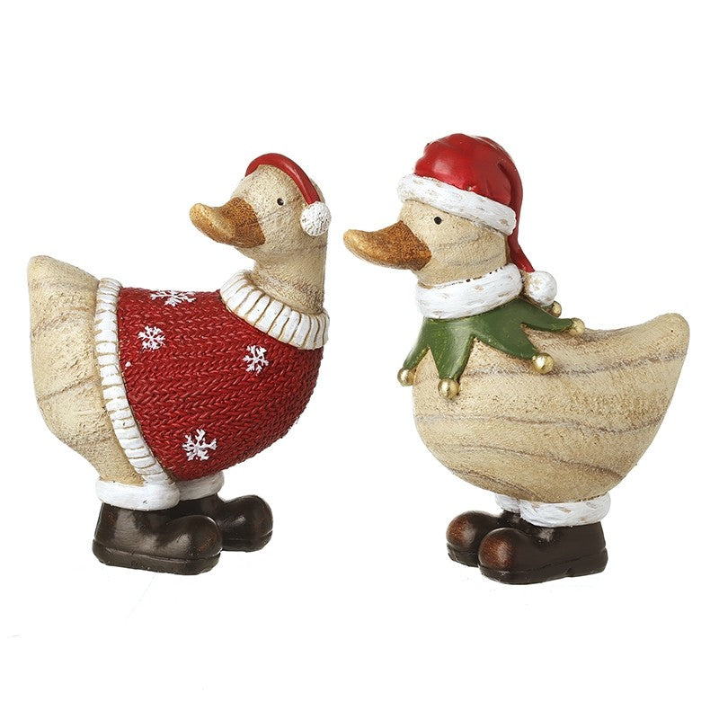 Christmas Ducks Couple