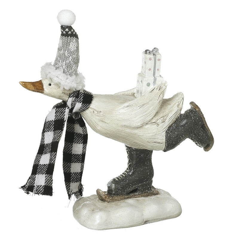 Skating Christmas Duck
