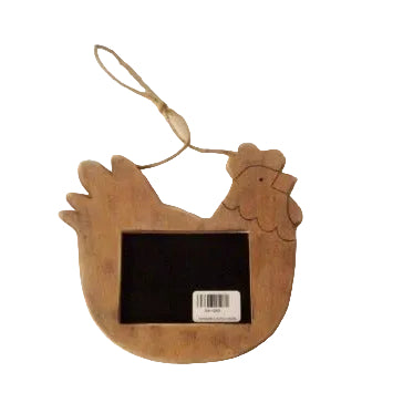 Hanging cockerel memo/ blackboard