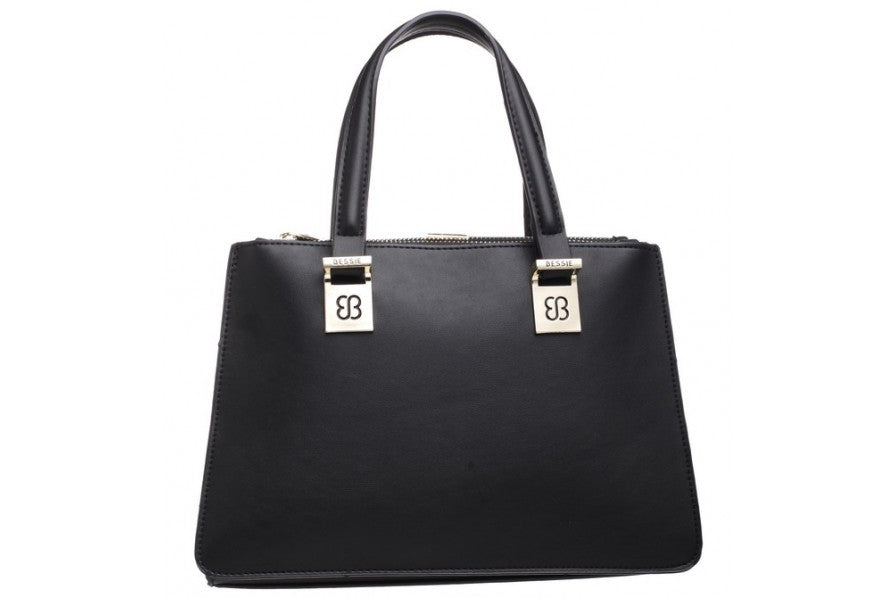 Bessie London Tote Style Handbag in Black