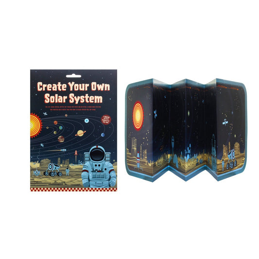 Clockwork Soldier Create Your Own Solar System 3D Wall Art Scene and Educational Board Game