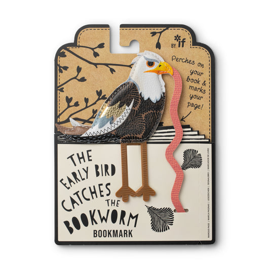 Eagle Early Bird Catches The Bookworm Bookmark