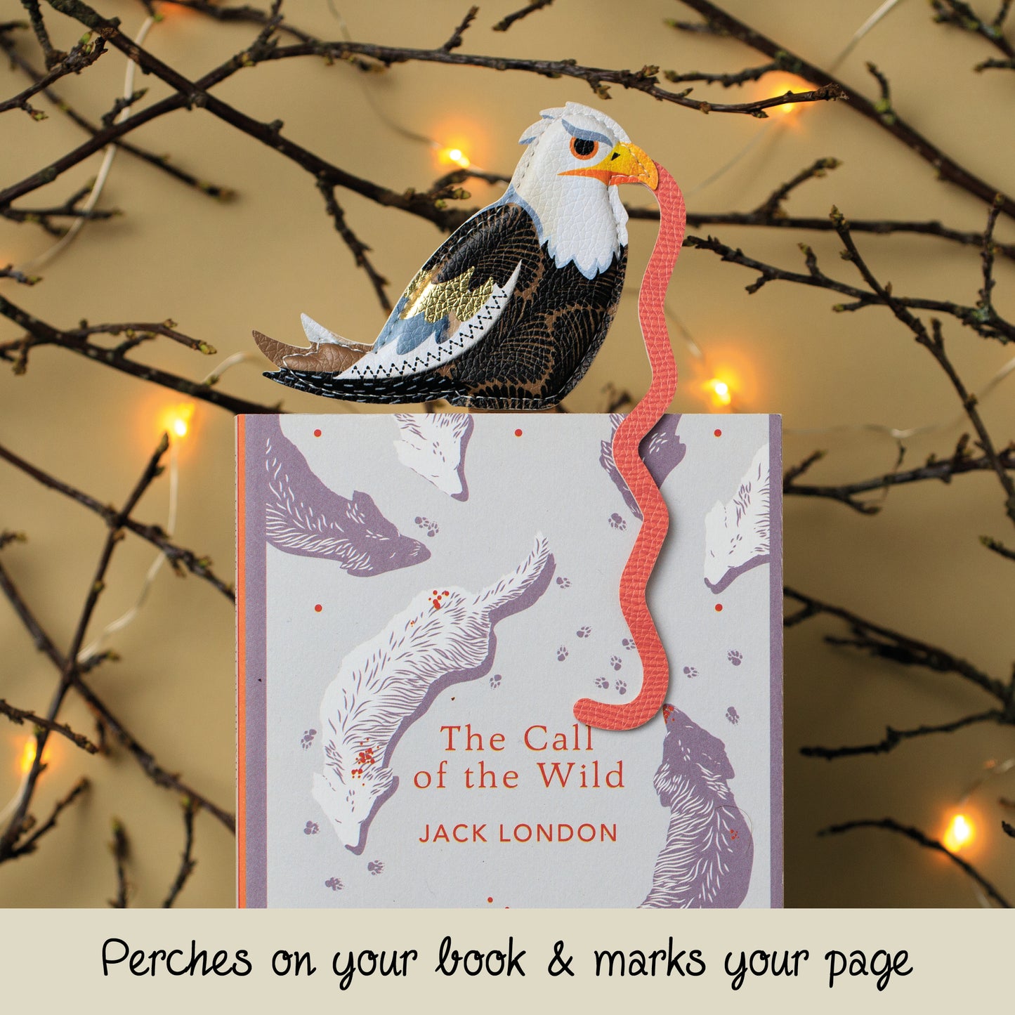 Eagle Early Bird Catches The Bookworm Bookmark