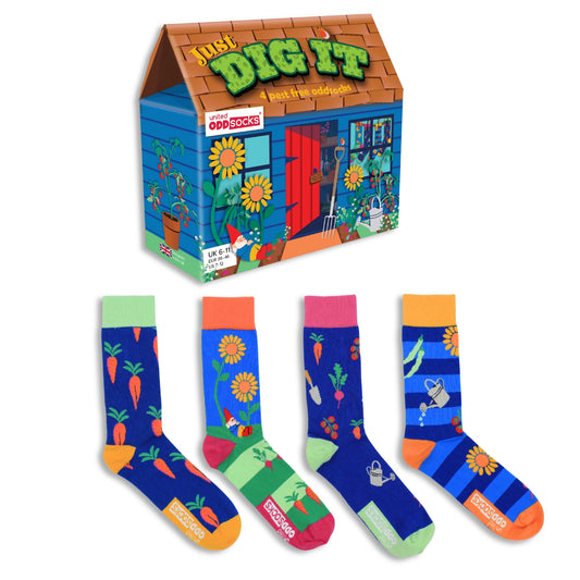 United Oddsocks JUST DIG IT - Men's Socks - UK Sizes 6 - 11