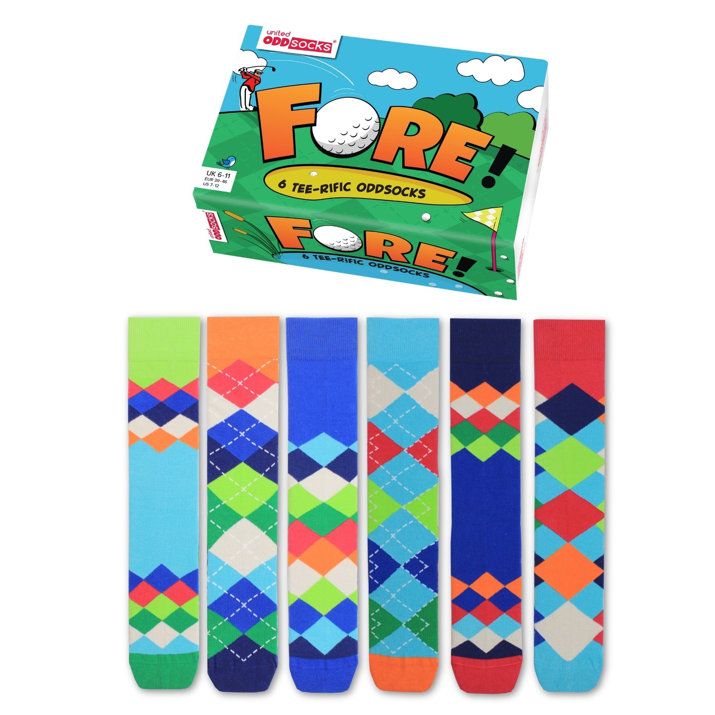 Men's Fore Golf Socks UK 6 - 11