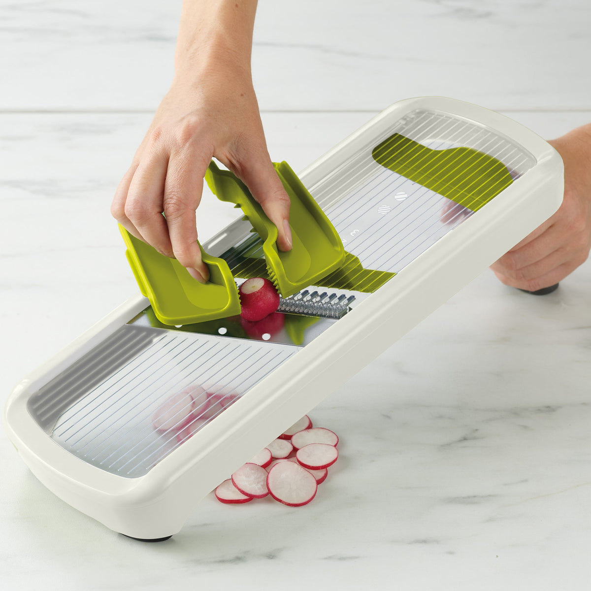 Joseph Joseph Multi-Grip Mandoline™ Plus White