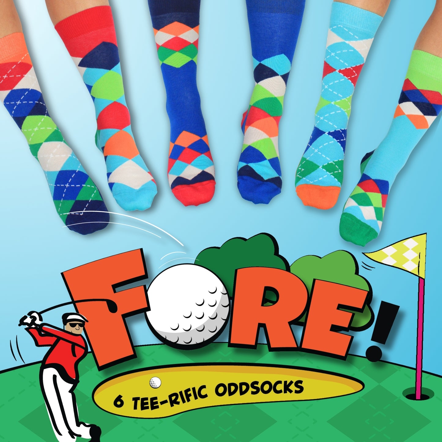 Men's Fore Golf Socks UK 6 - 11