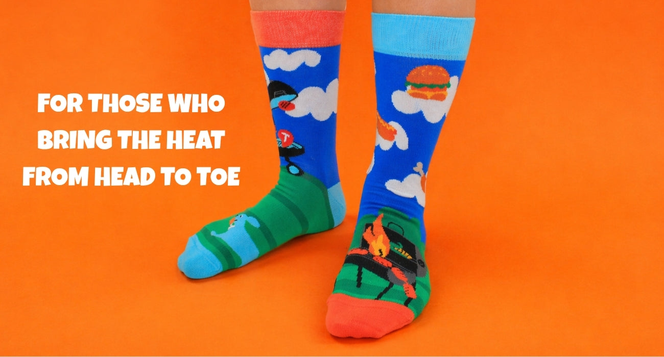 United Oddsocks GRILL IT - Men's Socks - UK Sizes 6 - 11