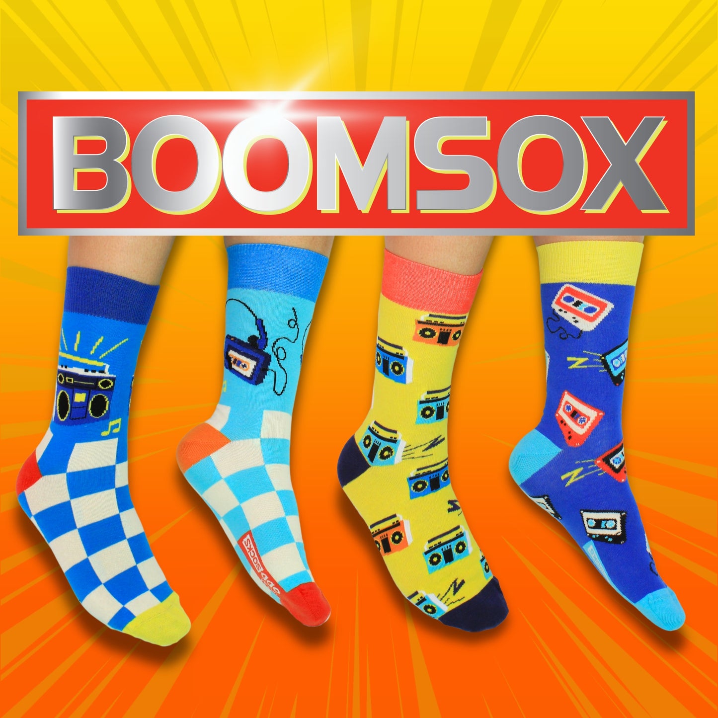 United Oddsocks BOOMSOX Men Size 6 -11
