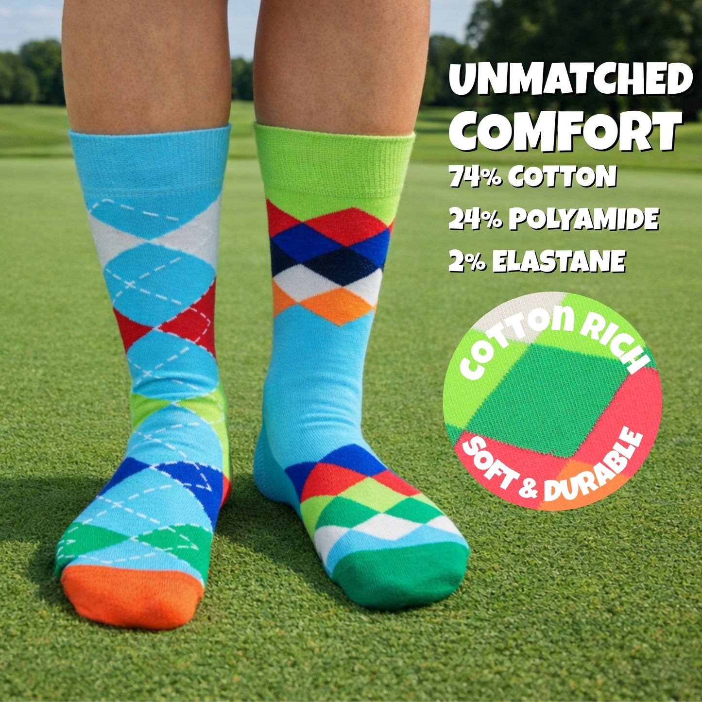 Men's Fore Golf Socks UK 6 - 11