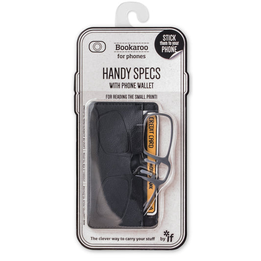 Bookaroo Handy Specs - Attach to Your Phone - Black