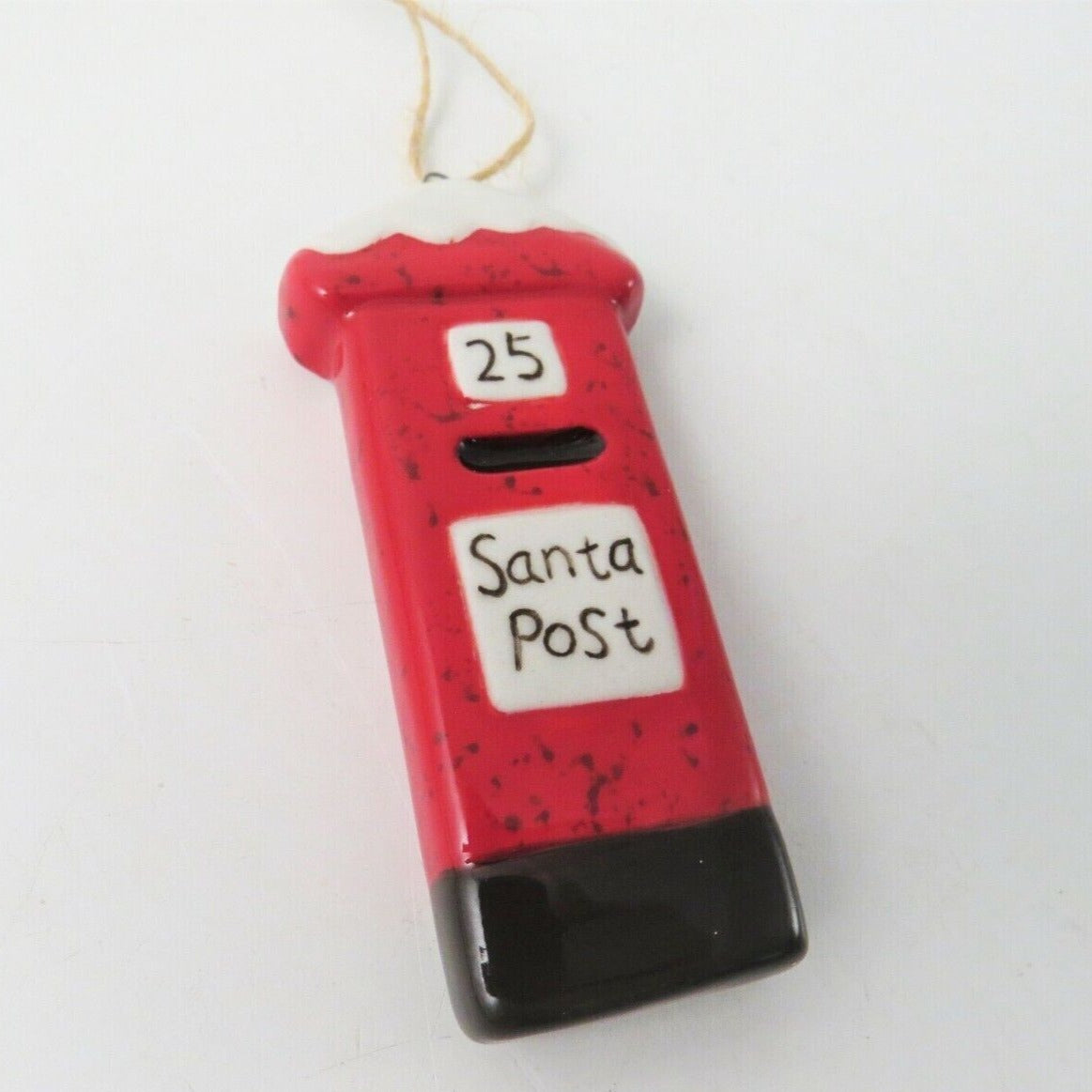 Santa's Post Box Hanging Christmas Decoration