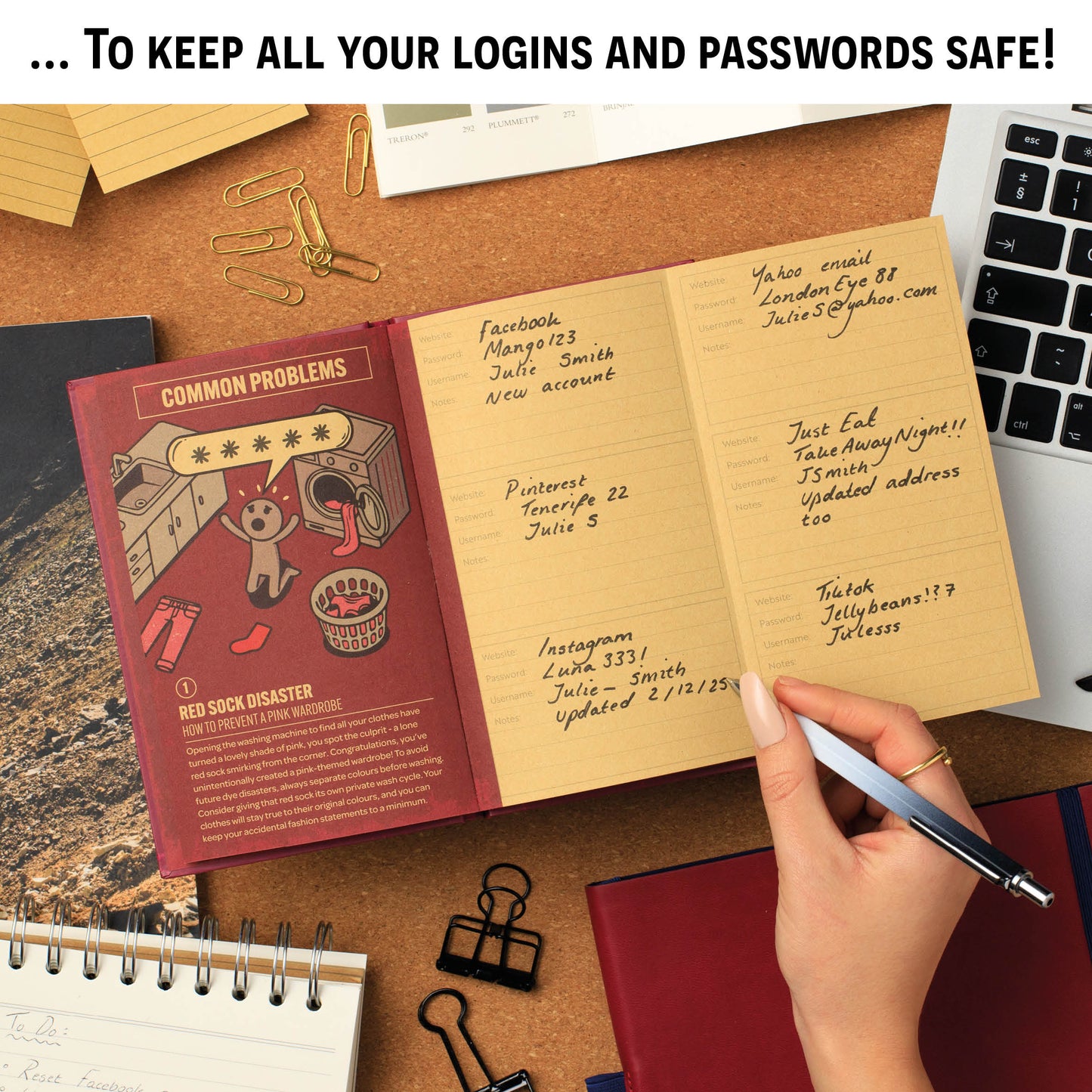 I Am NOT a Password Book