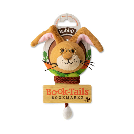 Rabbit Book Tails Book Mark