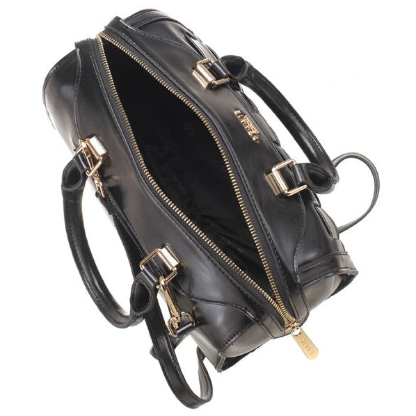Bessie London Weave Handbag Tan