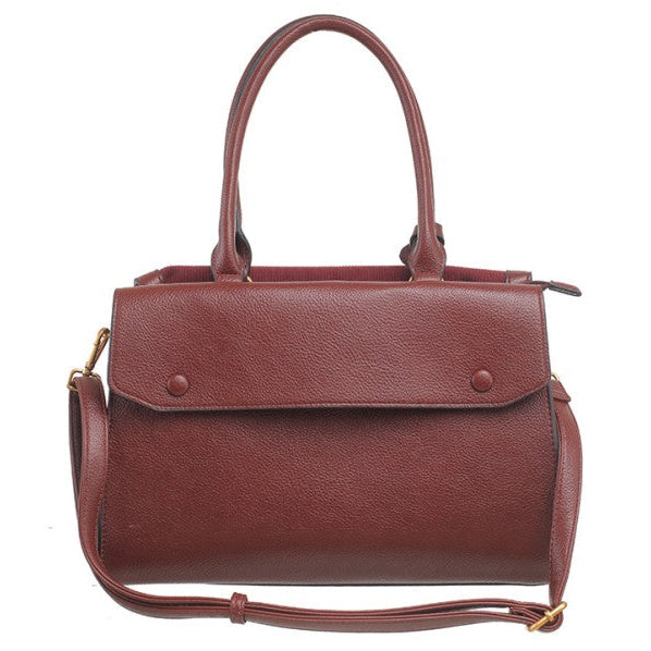 Bessie London Tote Handbag in Black
