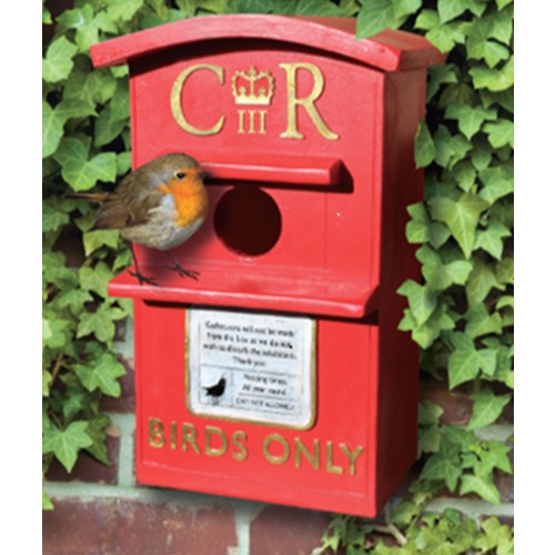 Bird House Post Box