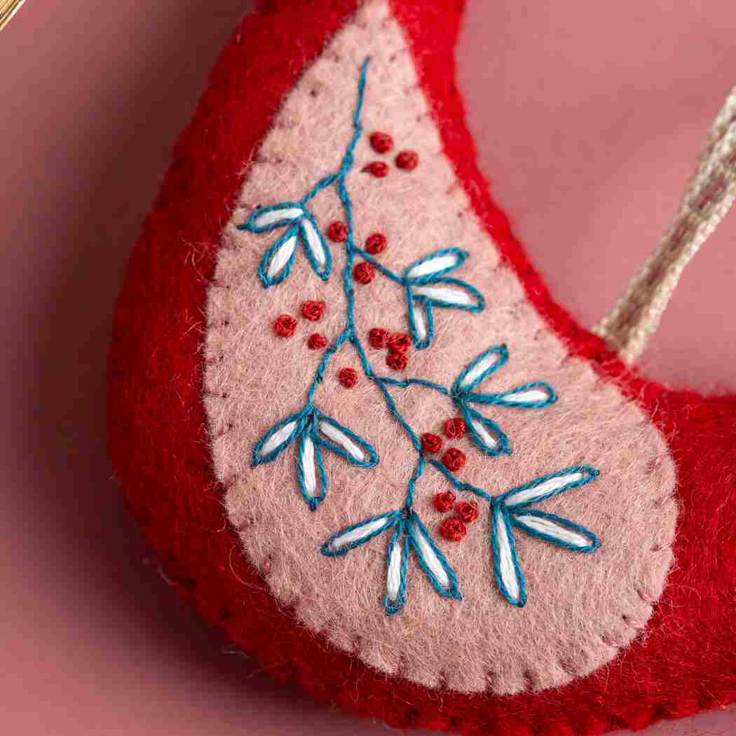 Folk Birds Felt Craft Kit By Corinne Lapierre