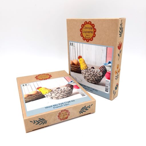 Corinne Lapierre Felt French Hen Mini Kit