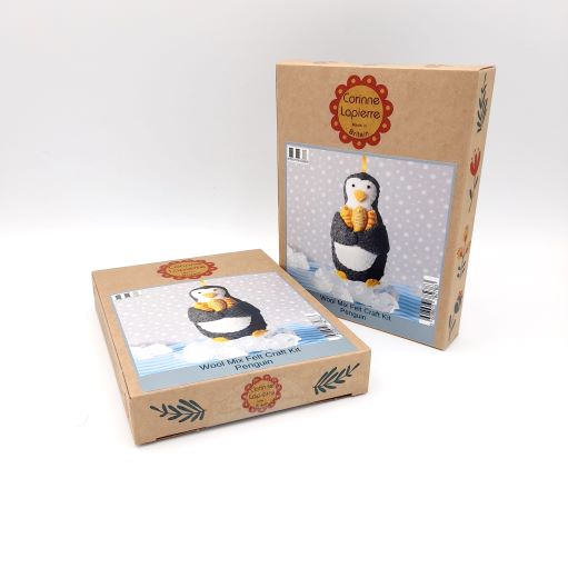 Corinne Lapierre Penguin Felt Craft Mini Kit