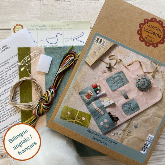 Sewing Roll Felt Craft Kit By Corinne Lapierre