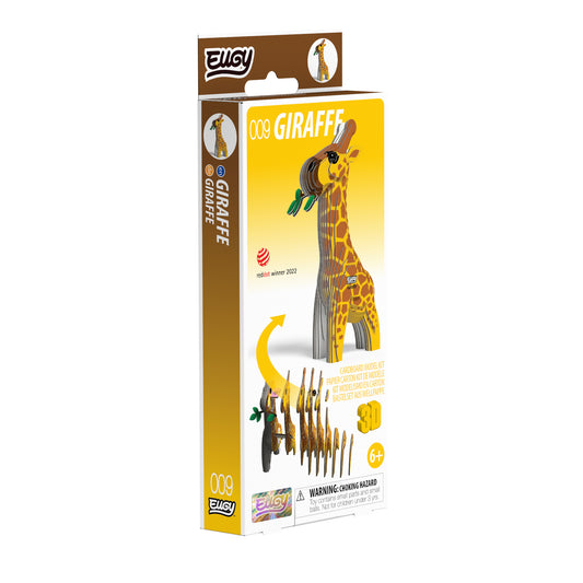 EUGY Giraffe 3D Cardboard Model Kit