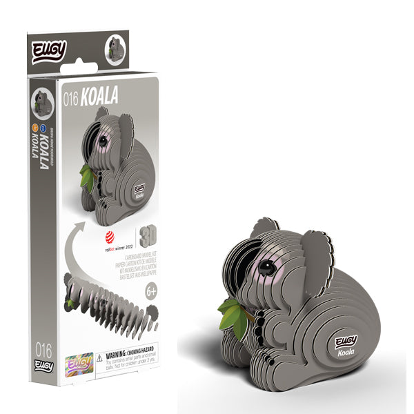 EUGY Koala 3D Cardboard Model Kit