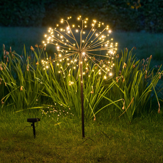 Dandelion 35cm Solar Garden Lights -Outdoor Stake Light - LED Warm White