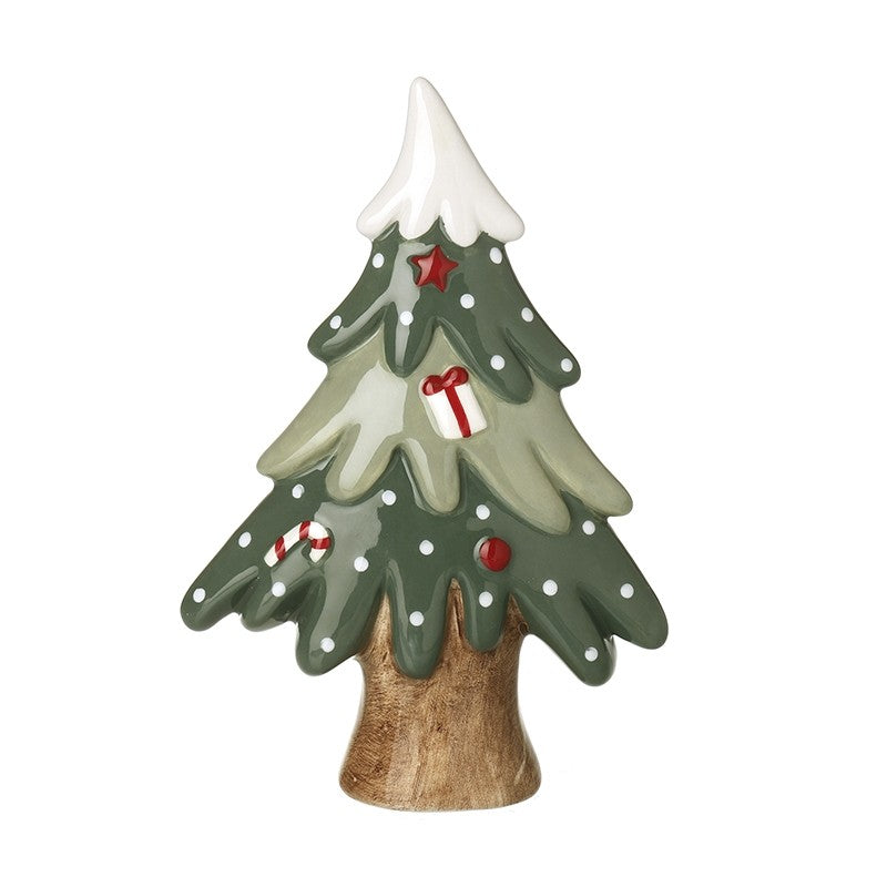 Ceramic Christmas Tree Decoration - 14.5cm or 21.6cm