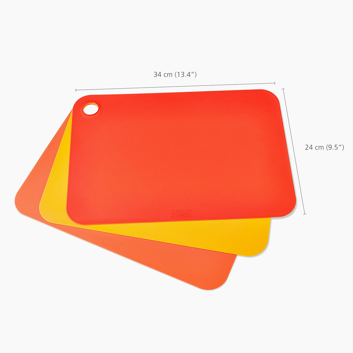 Joseph Joseph Large Pop™ 3-Piece Sunrise Chopping Mat Set