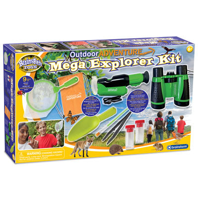 Outdoor Adventure Mega Explorer Kit – 9 Piece Nature Exploration Set
