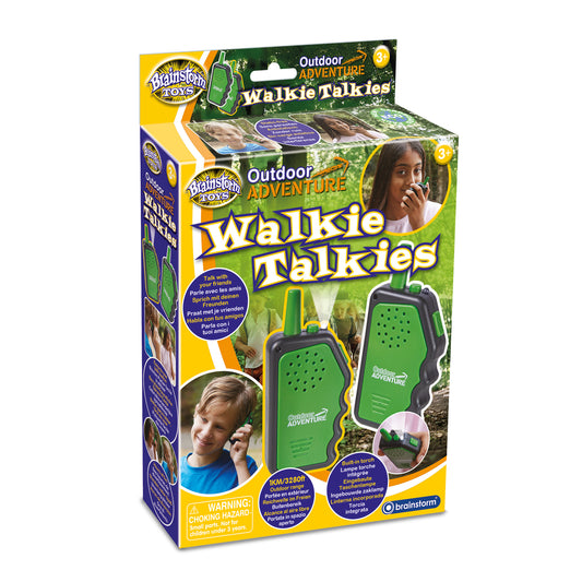 Outdoor Adventure Walkie Talkies with Torch – 1KM Range