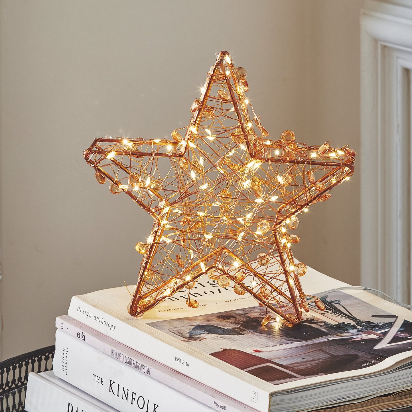 Galaxy LED Star 20cm - Copper or Silver