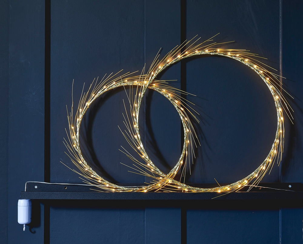 Halo Wreath - LED, Battery 35 or 45cms