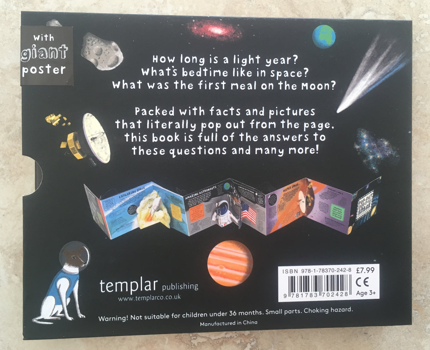 Pop-Out Know-It-All Space Book - Includes Poster