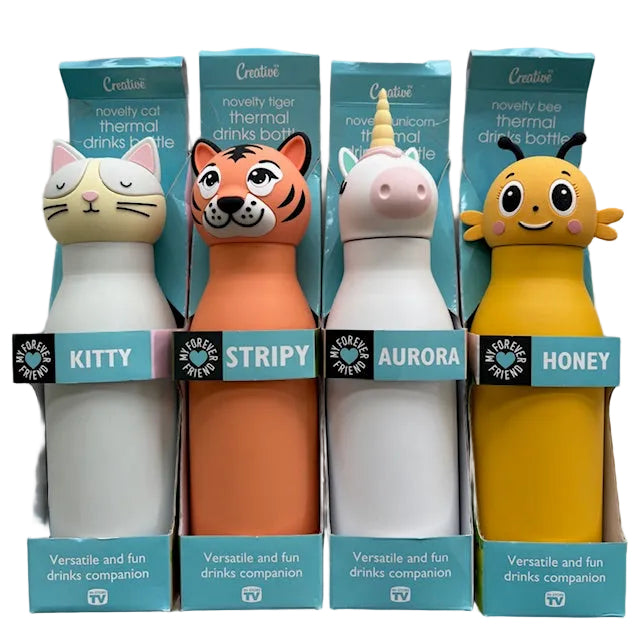 Forever Friends Novelty Thermal Drinks Bottle - Hot & Cold
