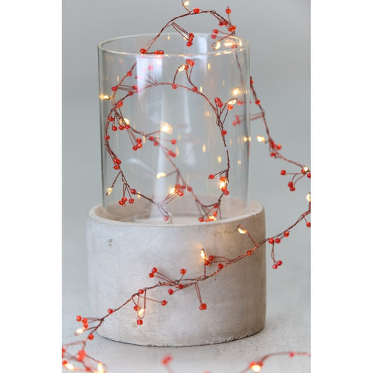 Jewel Cluster Red Mains Lights