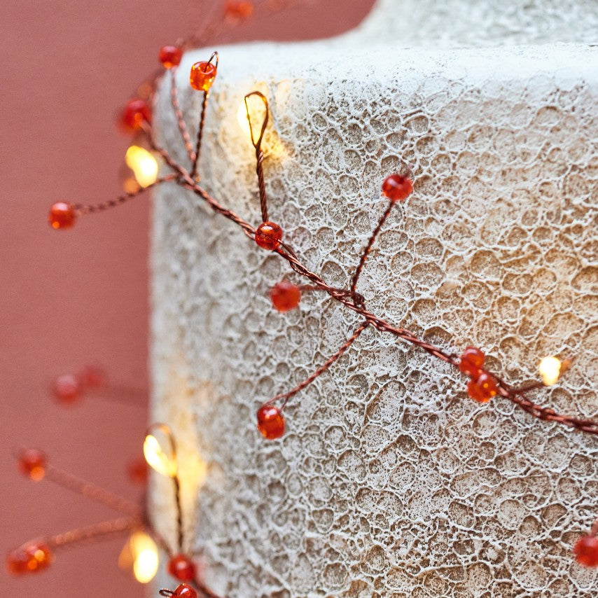 Jewel Cluster Red Mains Lights