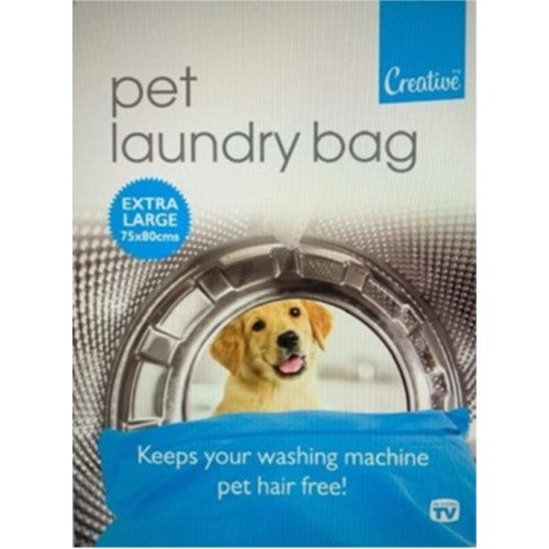 Pet Hair Laundry Bag XL 75x80cms