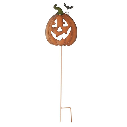 Halloween Happy Pumpkin Garden Stake