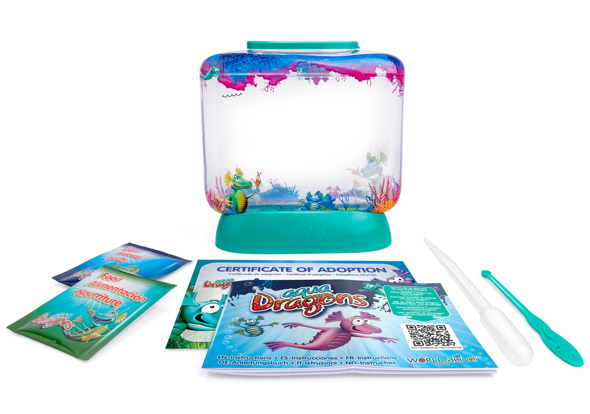 Aqua Dragons Underwater World - Live Aquatic Creatures Hatching & Growing Kit