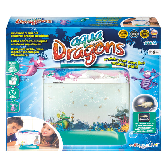 Aqua Dragons Underwater World - Live Aquatic Creatures Hatching & Growing Kit