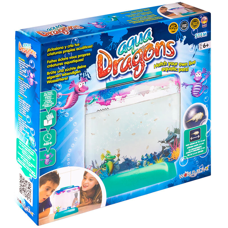 Aqua Dragons Underwater World - Live Aquatic Creatures Hatching & Growing Kit