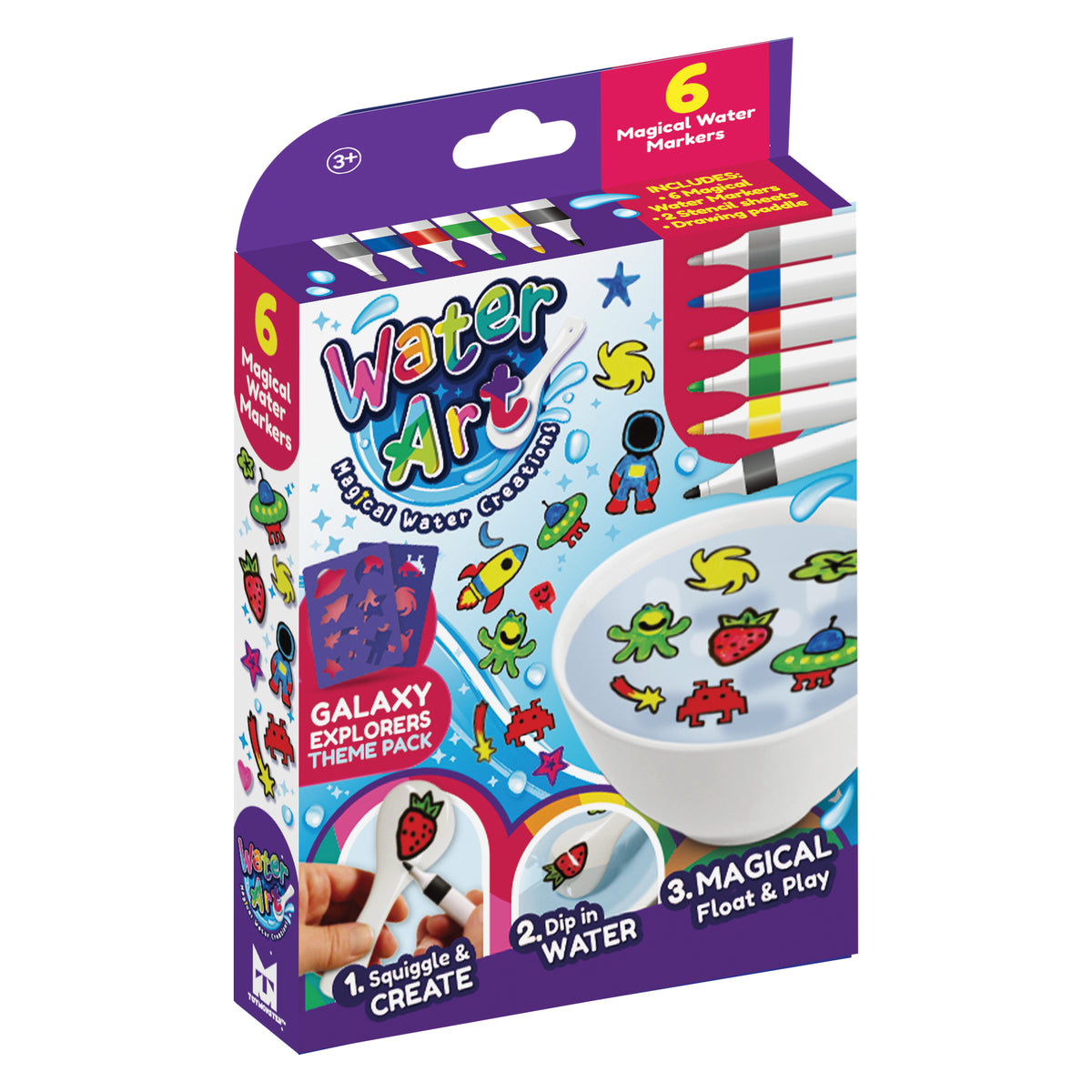 Water Art Galaxy Explorers Magical Water Marker Craft Kit