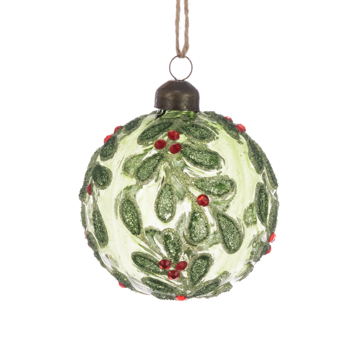 Glass Eden Bauble 8cm